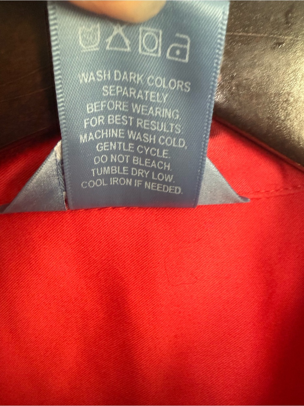 Koret women’s Bright Red Button Jacket - Picture 4 of 4